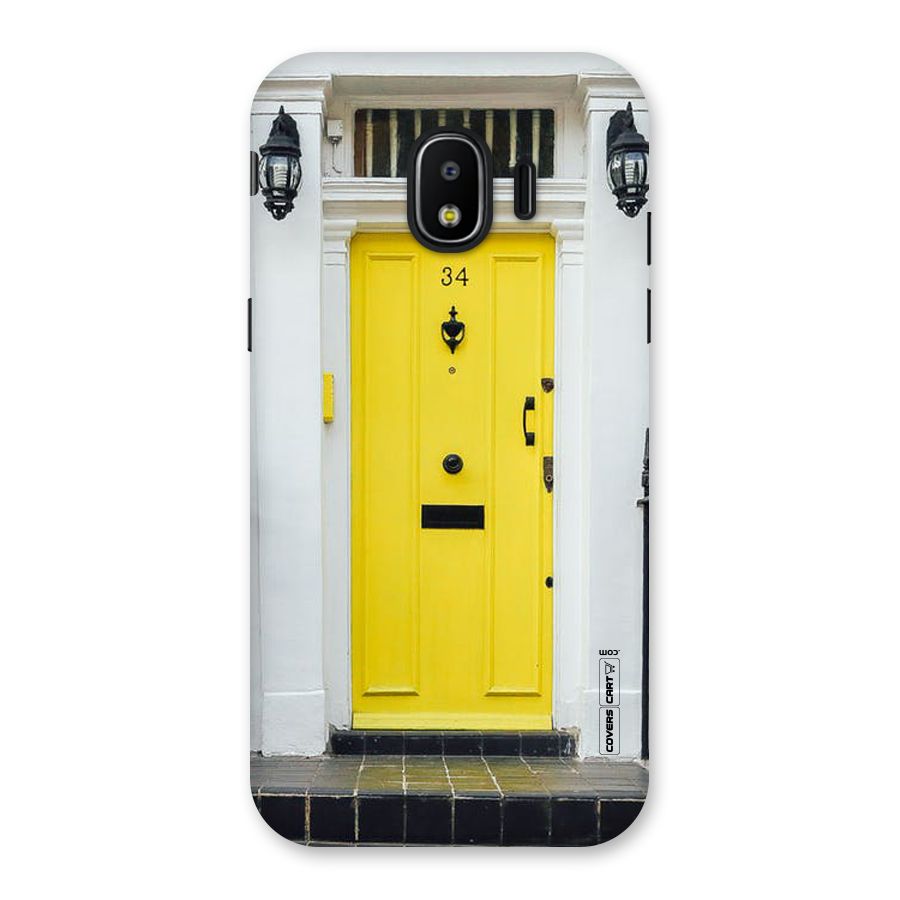 Yellow Door Back Case for Galaxy J2 Pro 2018