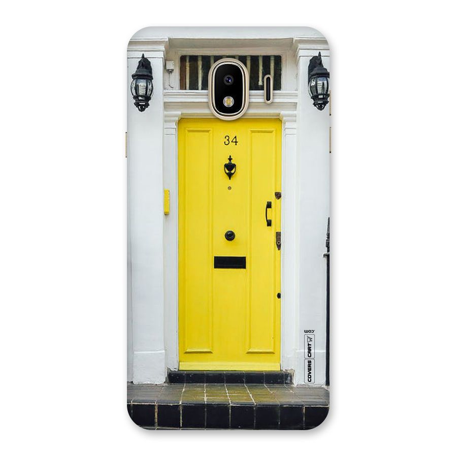 Yellow Door Back Case for Galaxy J4