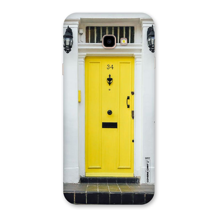 Yellow Door Back Case for Galaxy J4 Plus