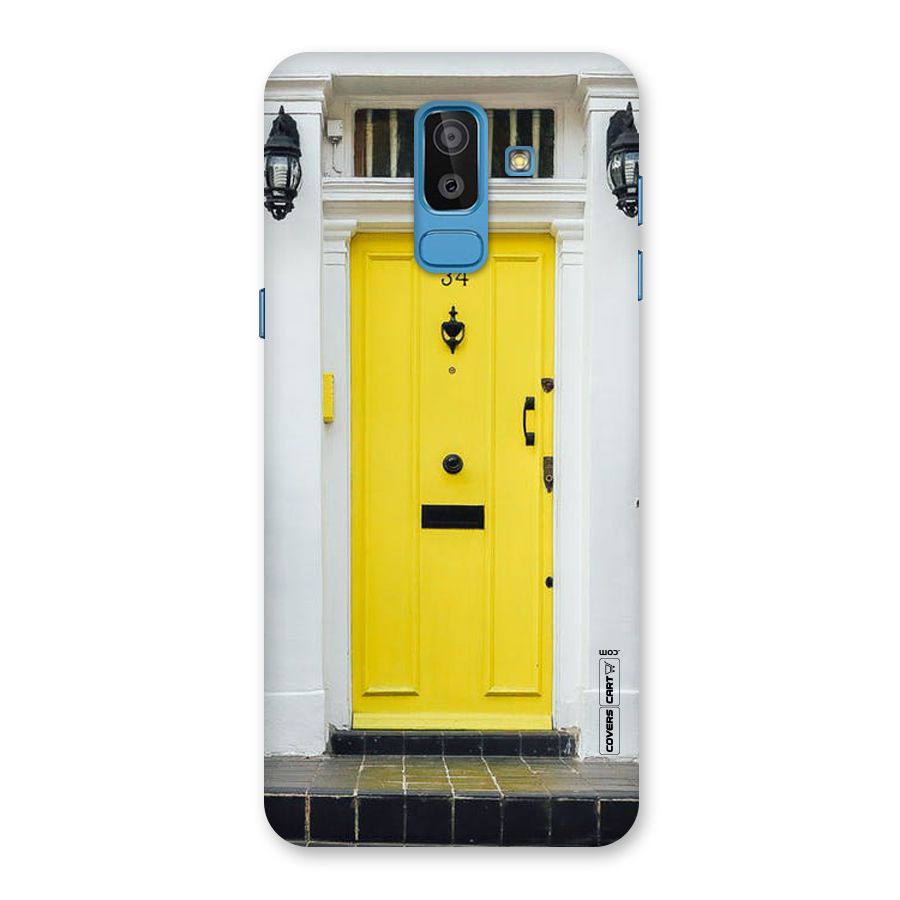 Yellow Door Back Case for Galaxy J8