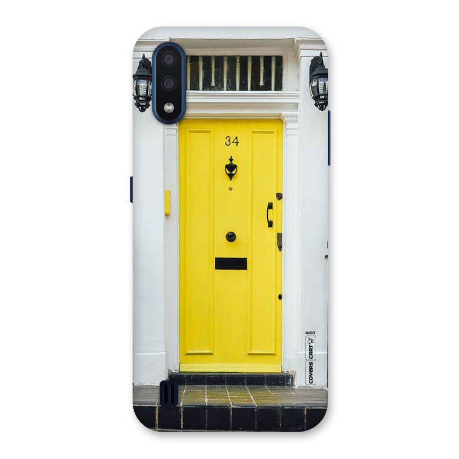 Yellow Door Back Case for Galaxy M01