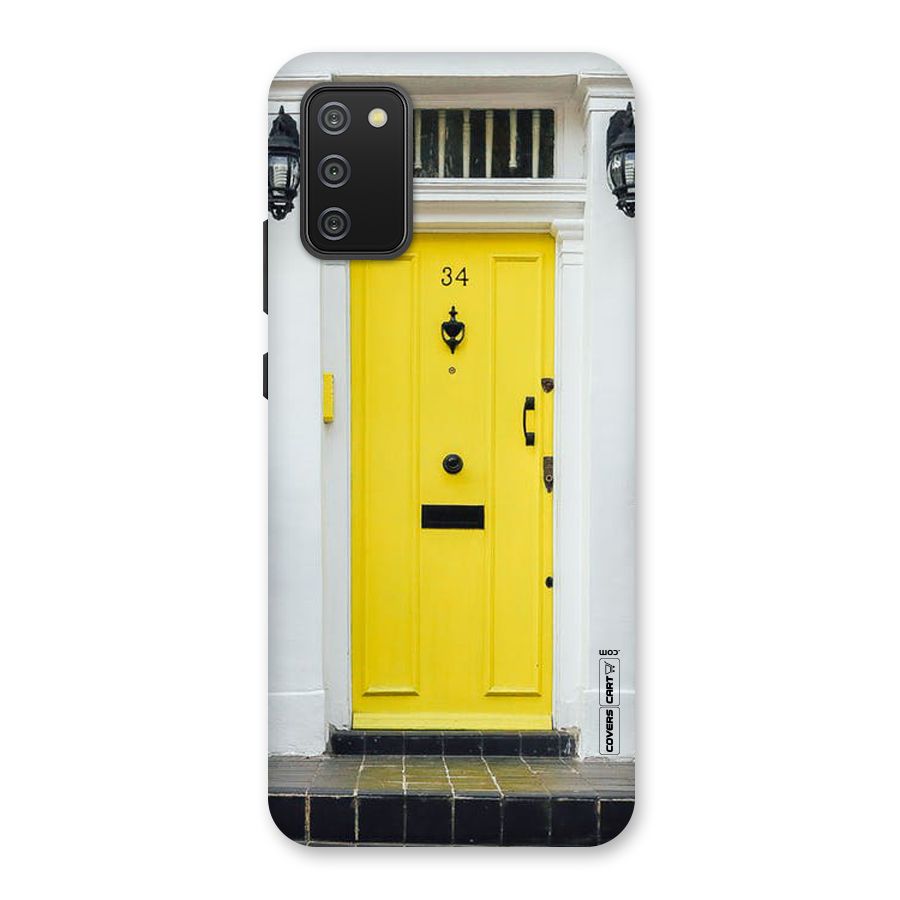 Yellow Door Back Case for Galaxy M02s
