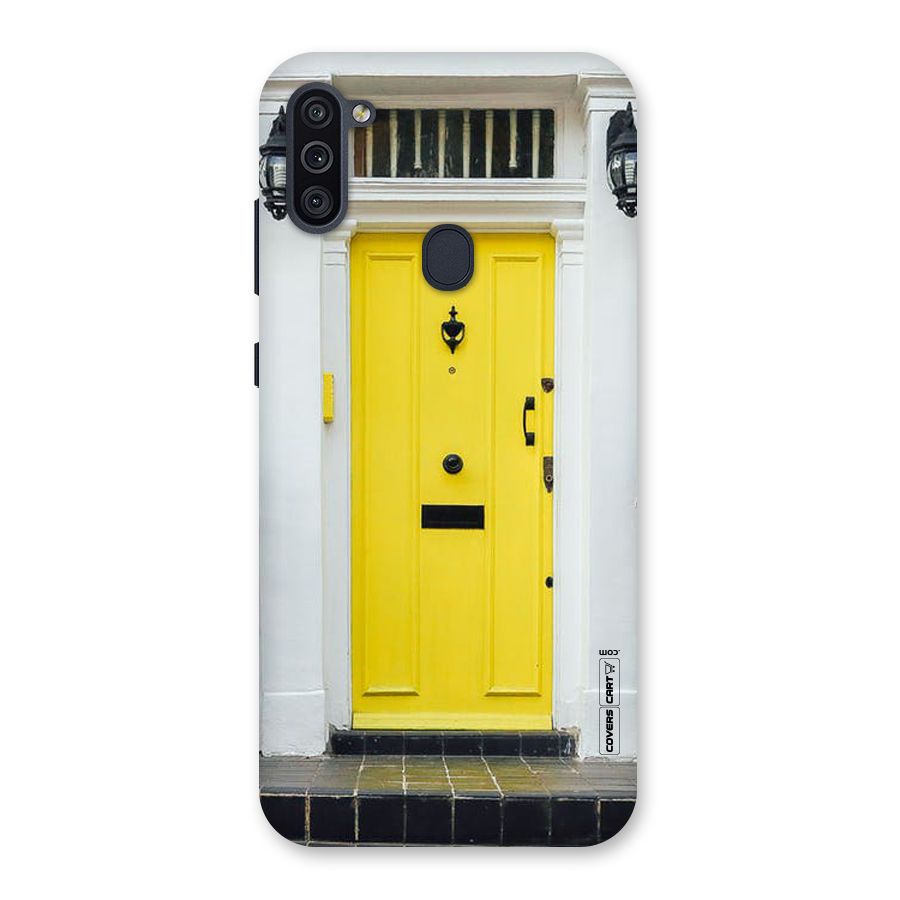 Yellow Door Back Case for Galaxy M11