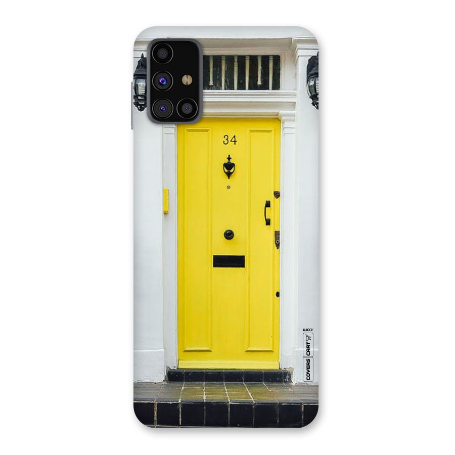 Yellow Door Back Case for Galaxy M31s