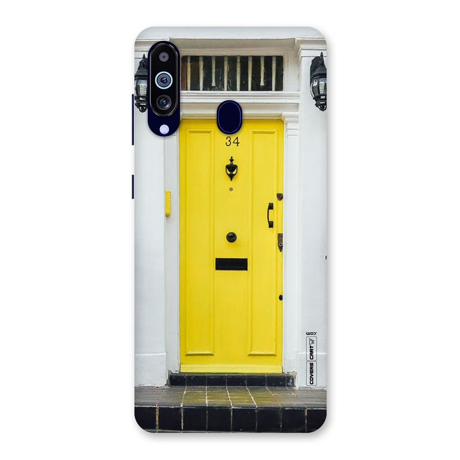 Yellow Door Back Case for Galaxy M40