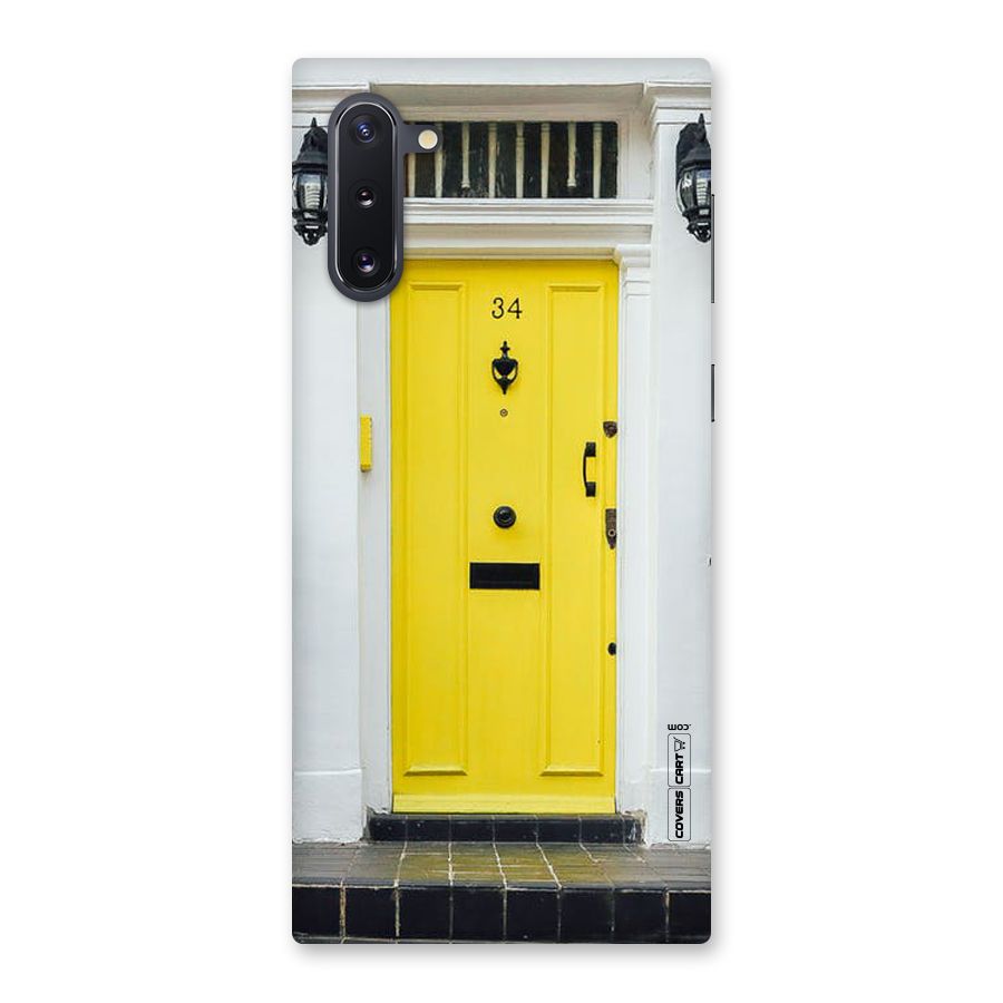 Yellow Door Back Case for Galaxy Note 10