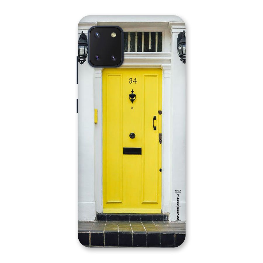Yellow Door Back Case for Galaxy Note 10 Lite