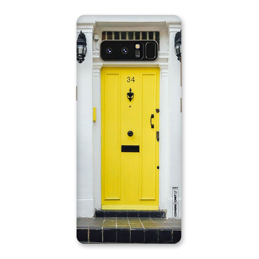 Yellow Door Back Case for Galaxy Note 8