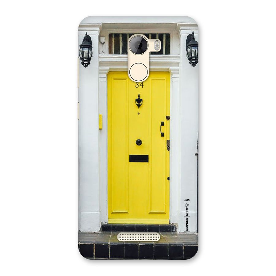 Yellow Door Back Case for Gionee A1 LIte