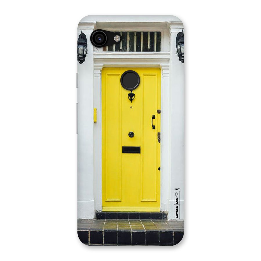 Yellow Door Back Case for Google Pixel 3a