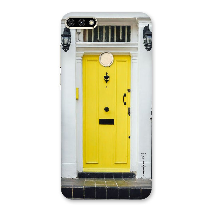 Yellow Door Back Case for Honor 7A