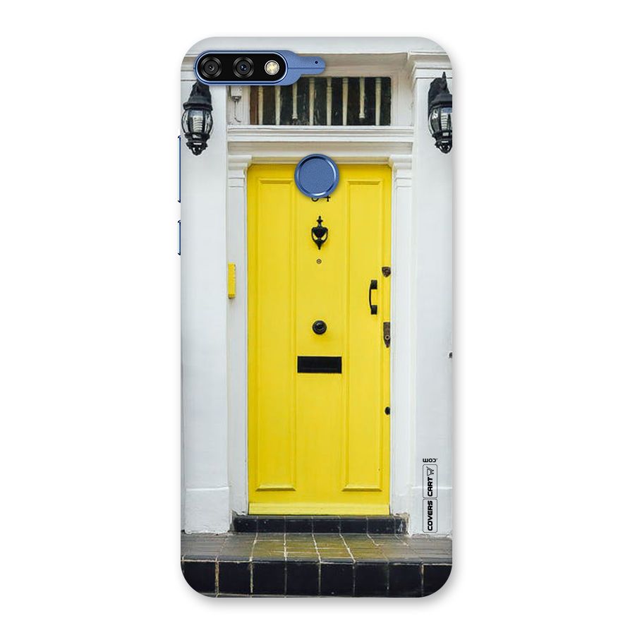 Yellow Door Back Case for Honor 7C