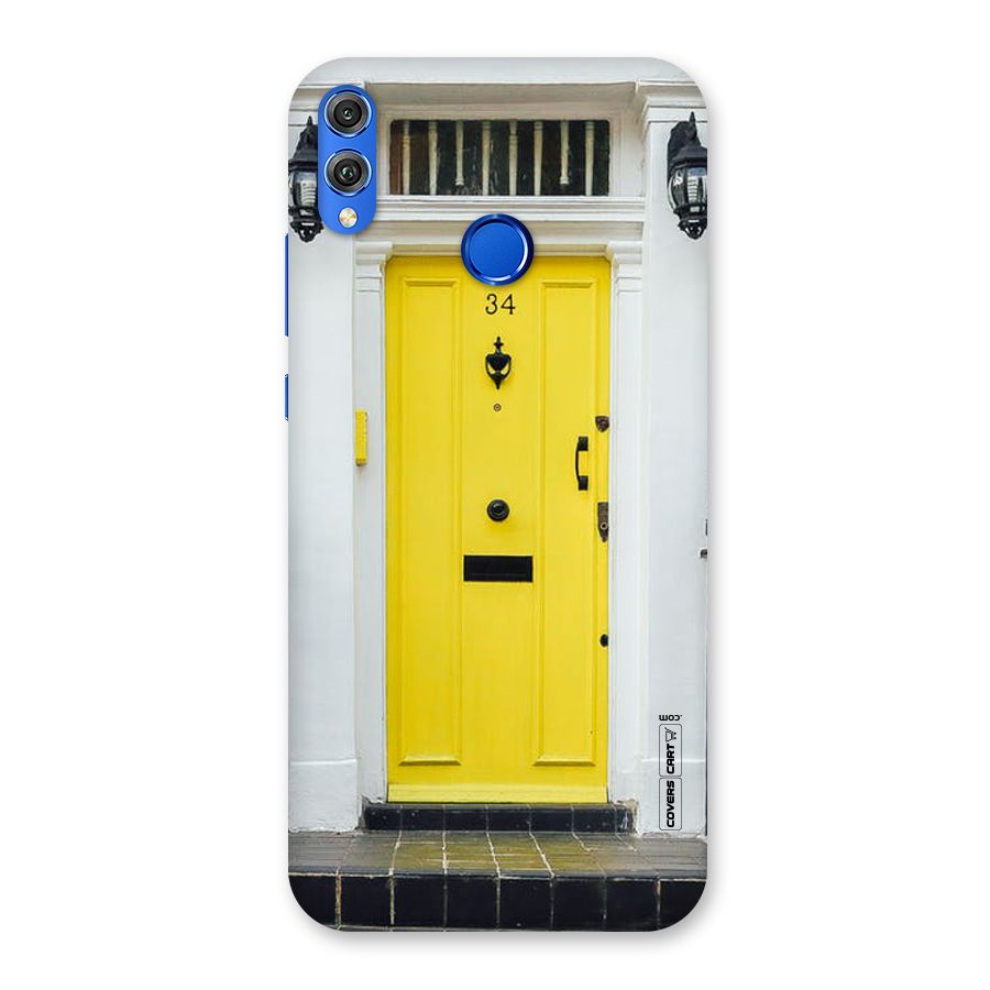Yellow Door Back Case for Honor 8X