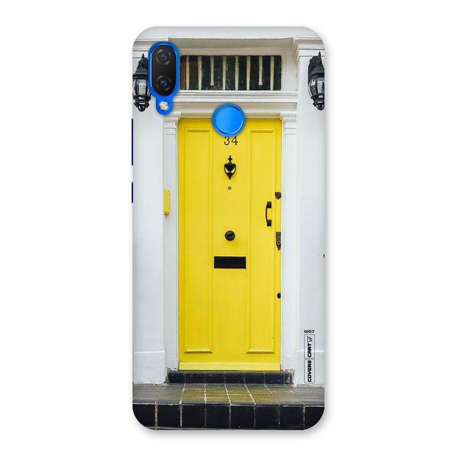 Yellow Door Back Case for Huawei P Smart+