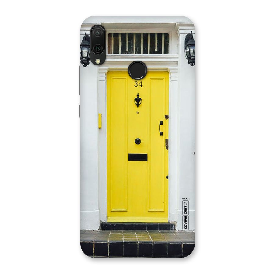 Yellow Door Back Case for Huawei Y9 (2019)