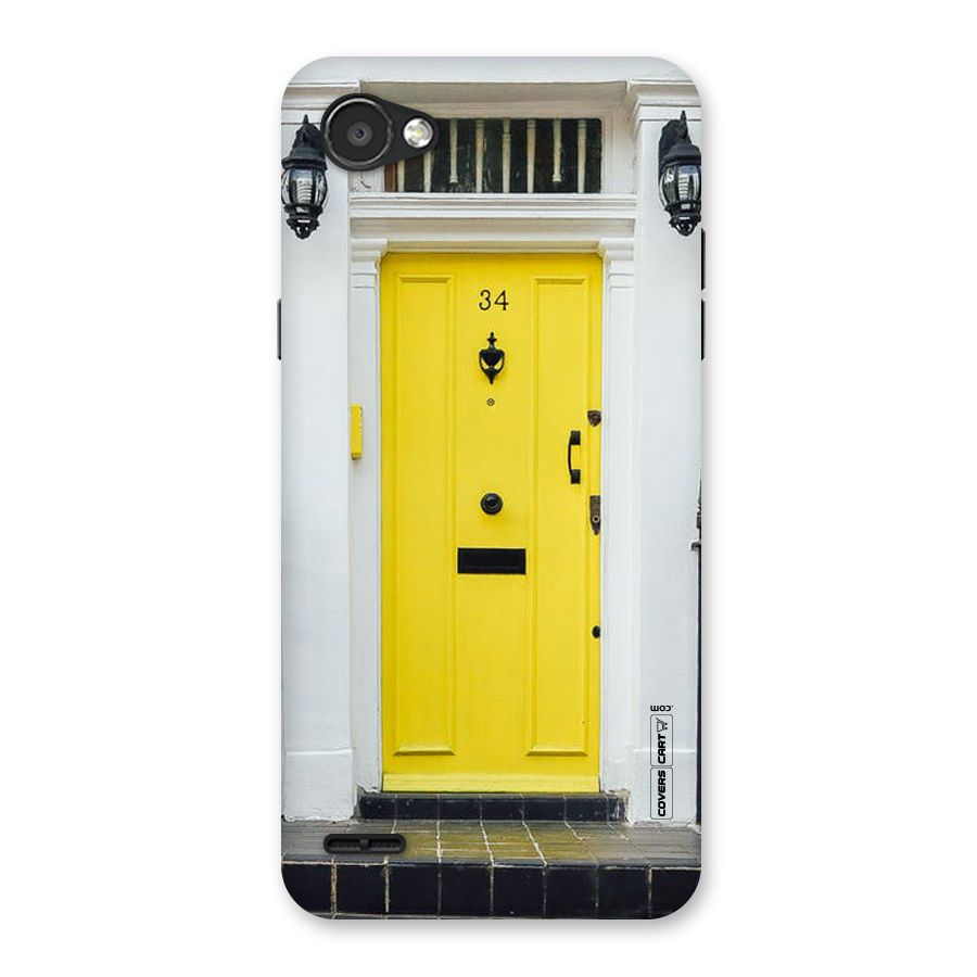 Yellow Door Back Case for LG Q6