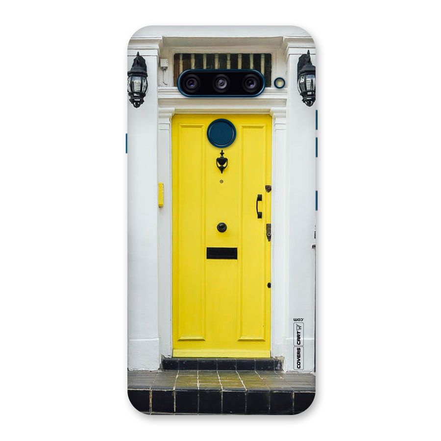 Yellow Door Back Case for LG  V40 ThinQ