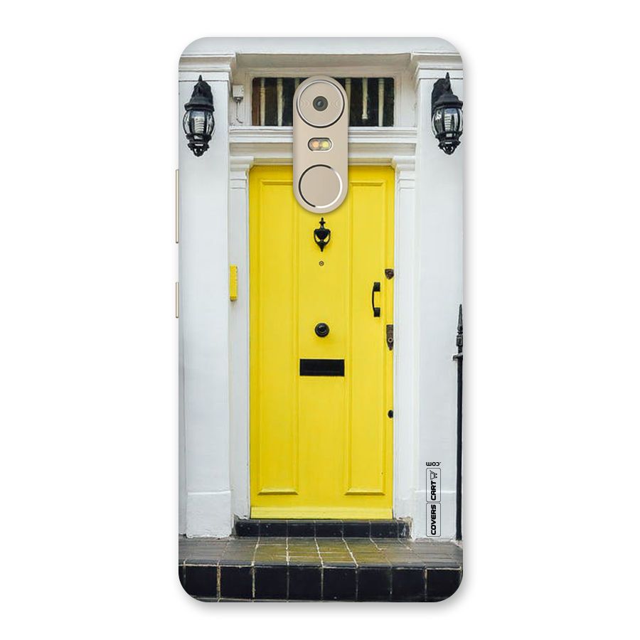 Yellow Door Back Case for Lenovo K6 Note