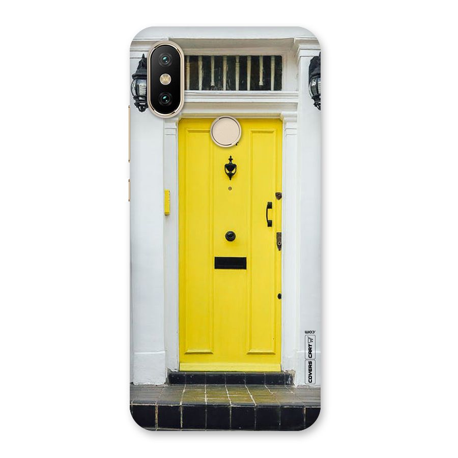 Yellow Door Back Case for Mi A2