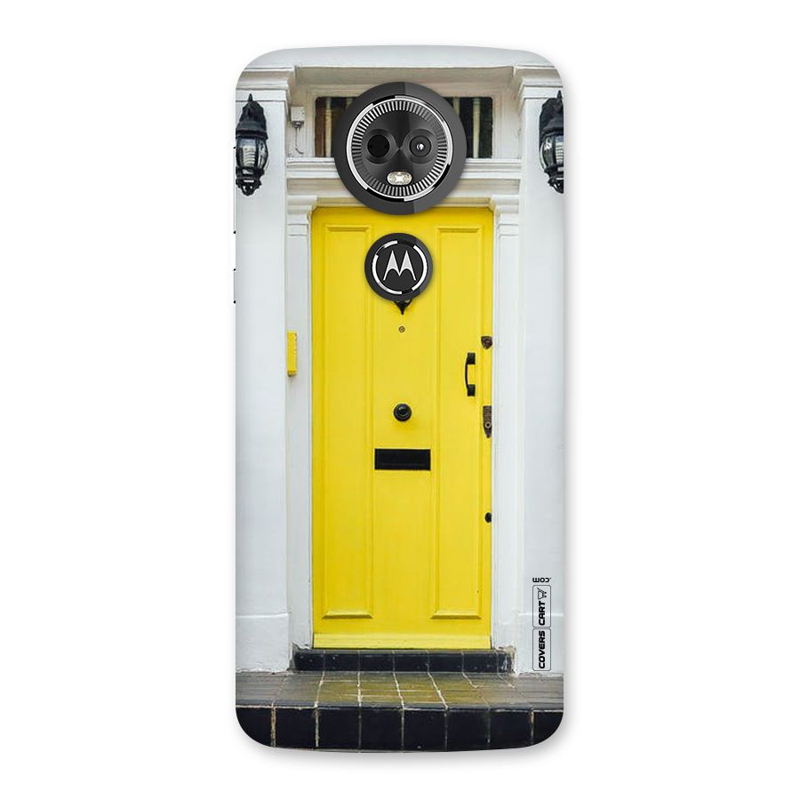 Yellow Door Back Case for Moto E5 Plus
