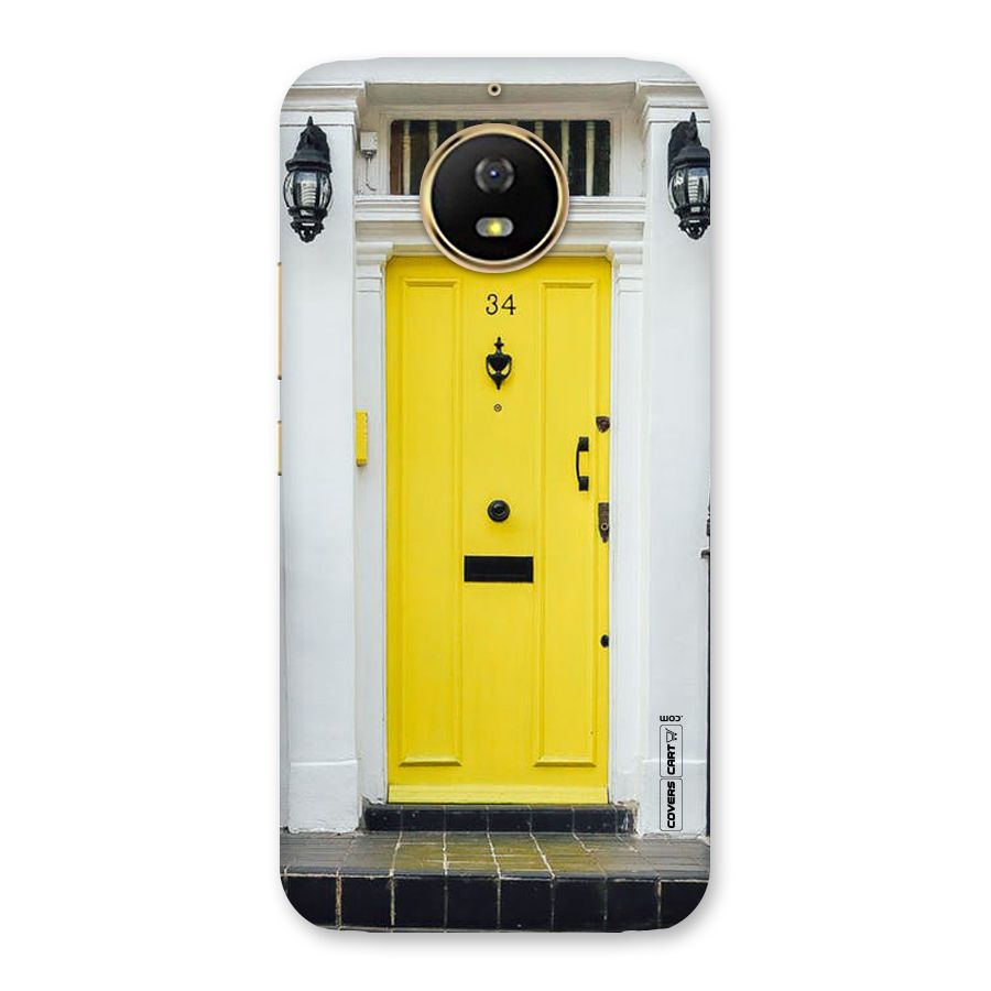 Yellow Door Back Case for Moto G5s