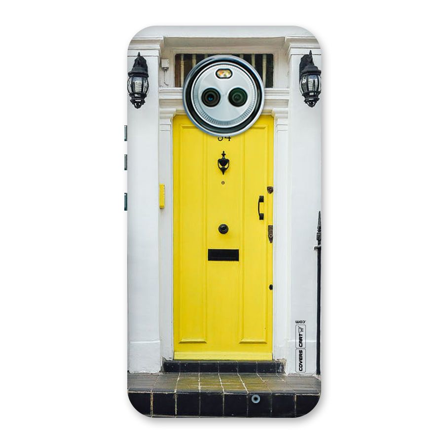 Yellow Door Back Case for Moto X4