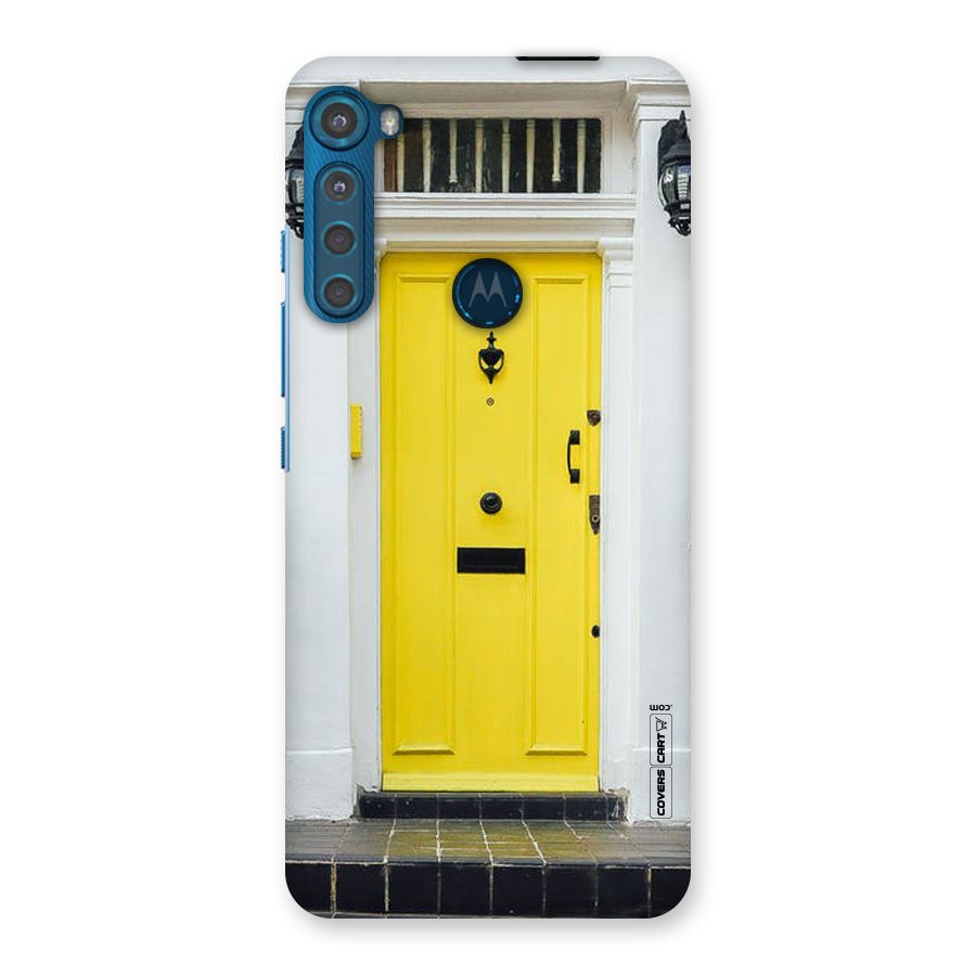 Yellow Door Back Case for Motorola One Fusion Plus