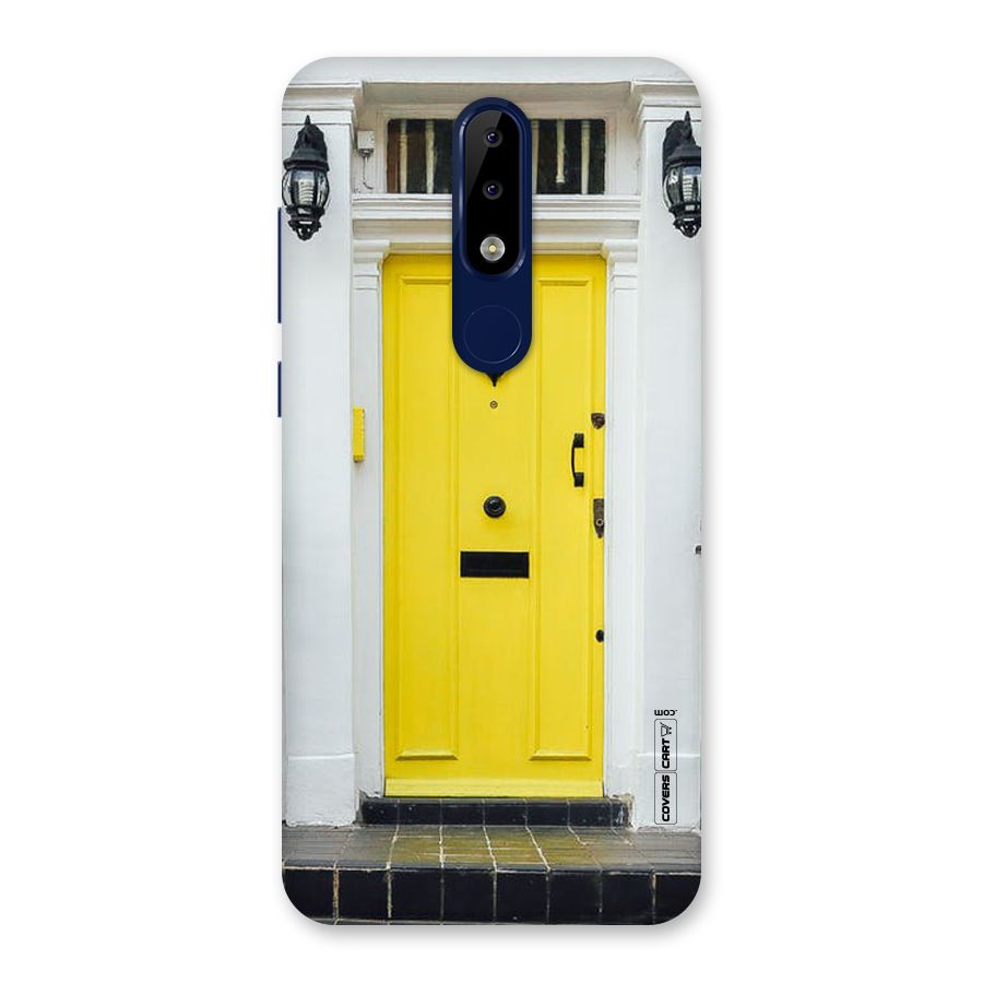 Yellow Door Back Case for Nokia 5.1 Plus