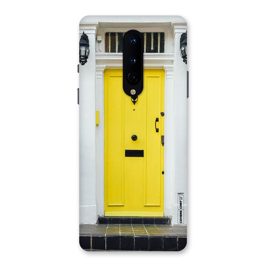 Yellow Door Back Case for OnePlus 8