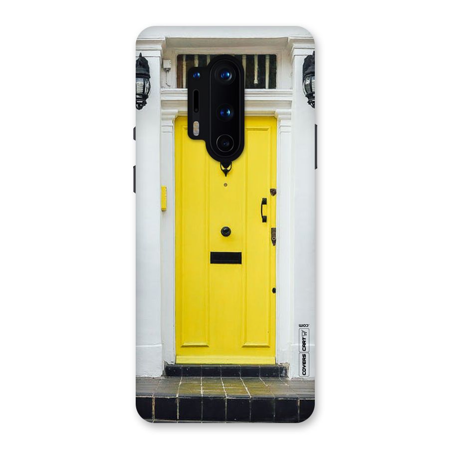 Yellow Door Back Case for OnePlus 8 Pro