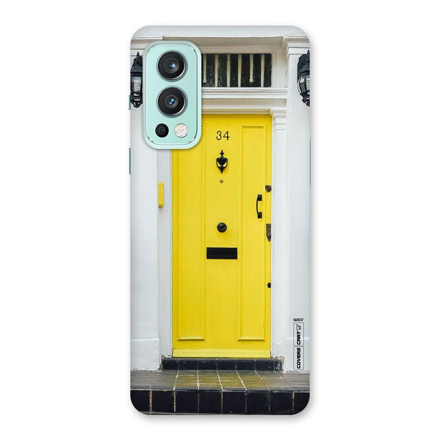 Yellow Door Back Case for OnePlus Nord 2 5G
