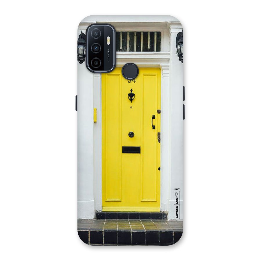 Yellow Door Back Case for Oppo A32