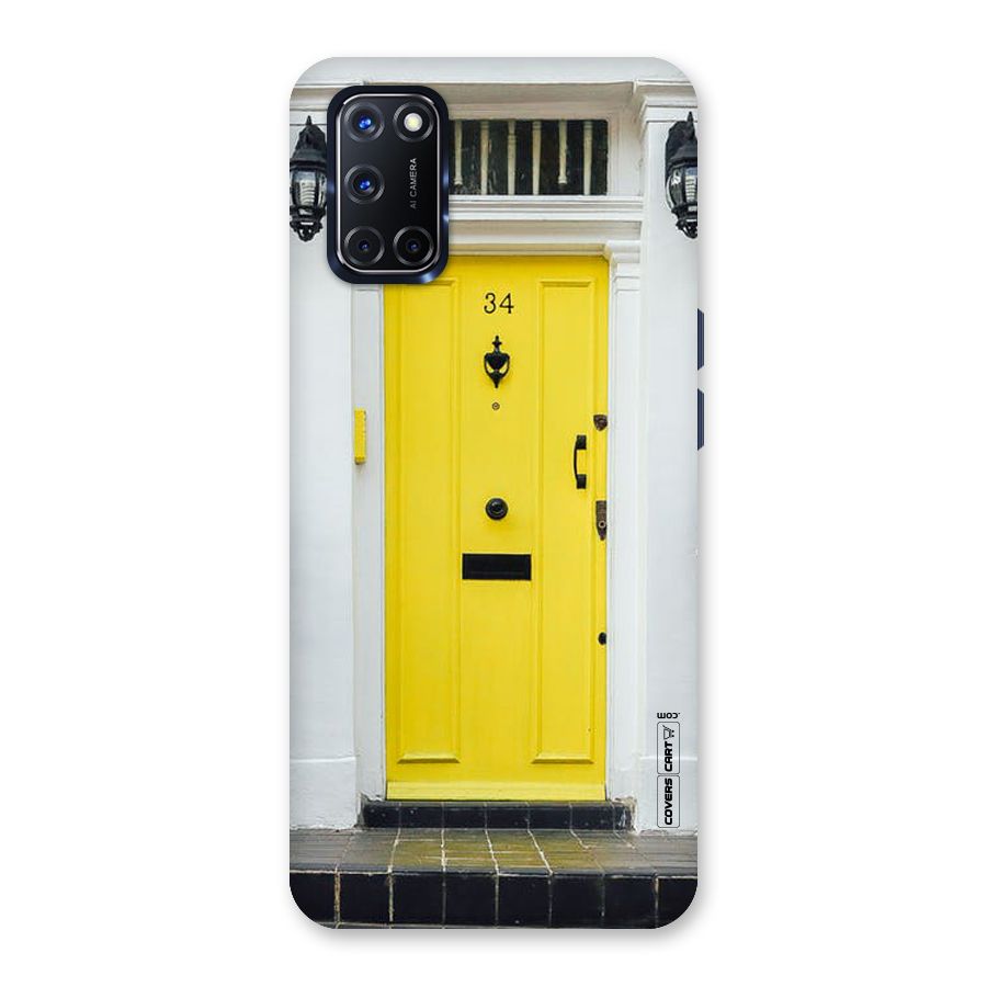 Yellow Door Back Case for Oppo A52