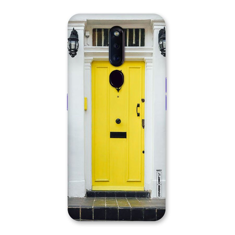 Yellow Door Back Case for Oppo F11 Pro