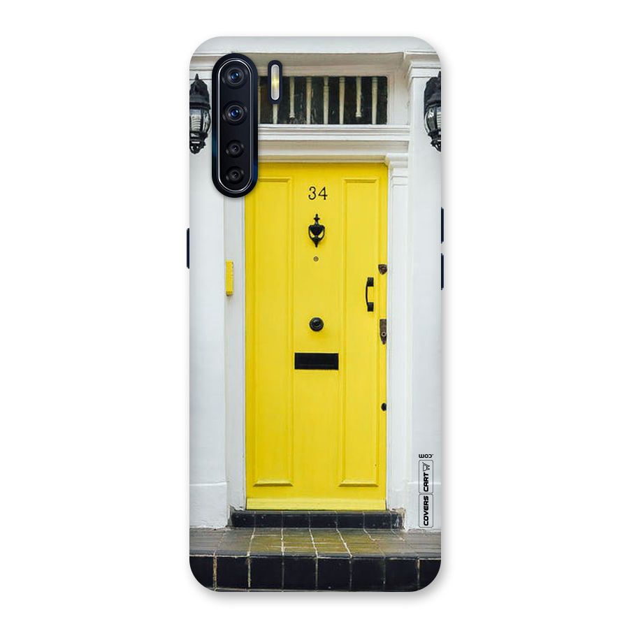 Yellow Door Back Case for Oppo F15