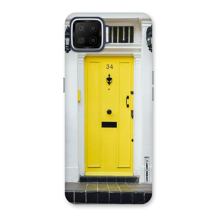 Yellow Door Back Case for Oppo F17
