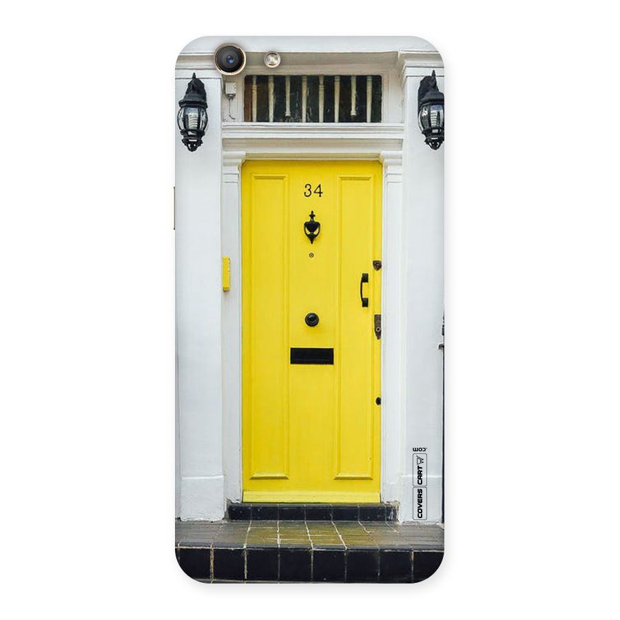 Yellow Door Back Case for Oppo F1s