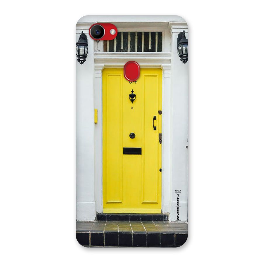 Yellow Door Back Case for Oppo F7