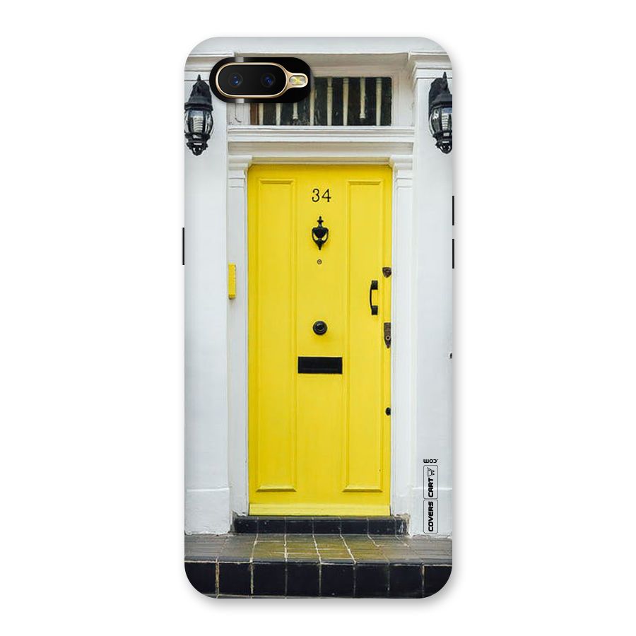 Yellow Door Back Case for Oppo K1
