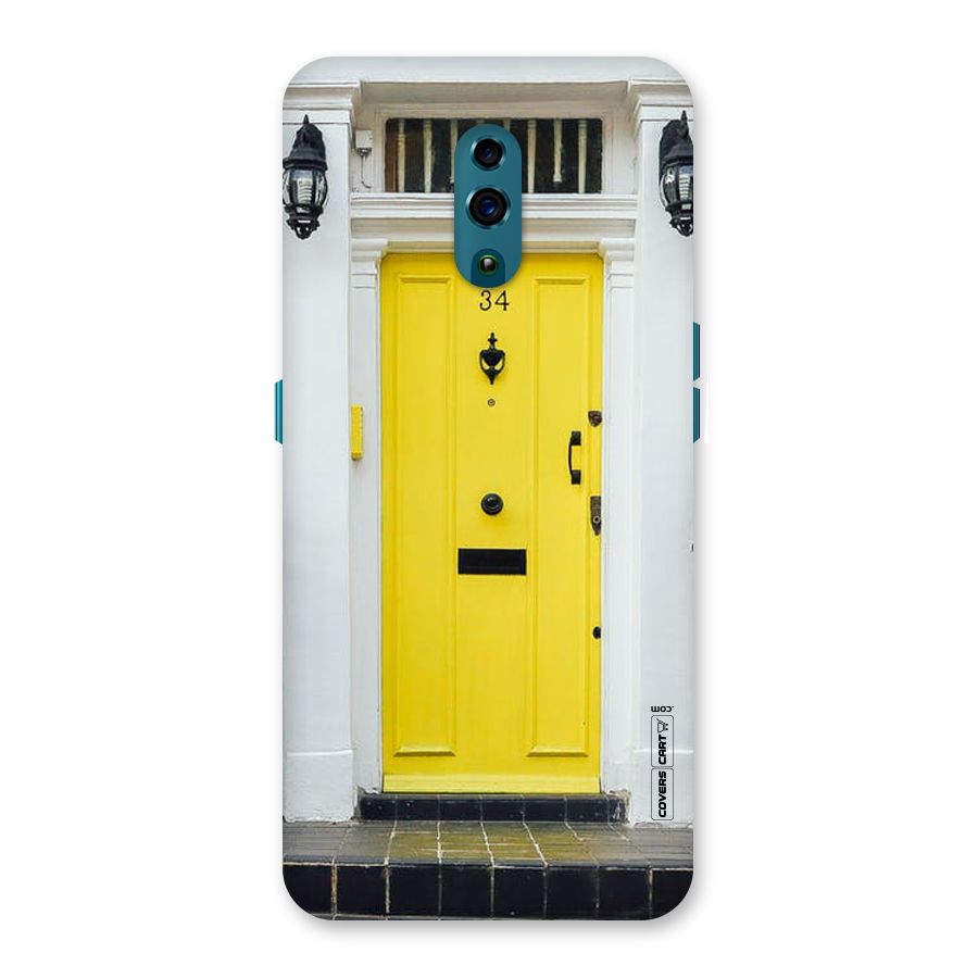 Yellow Door Back Case for Oppo Reno