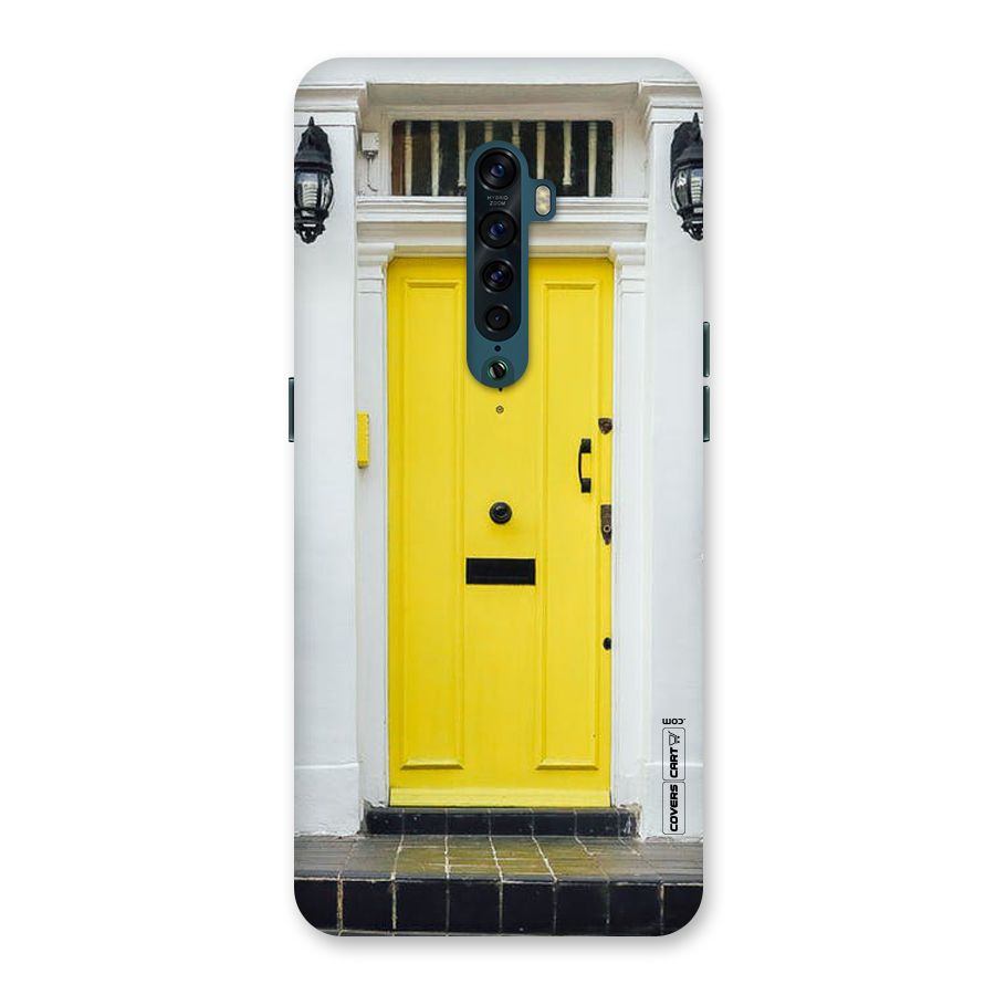 Yellow Door Back Case for Oppo Reno2