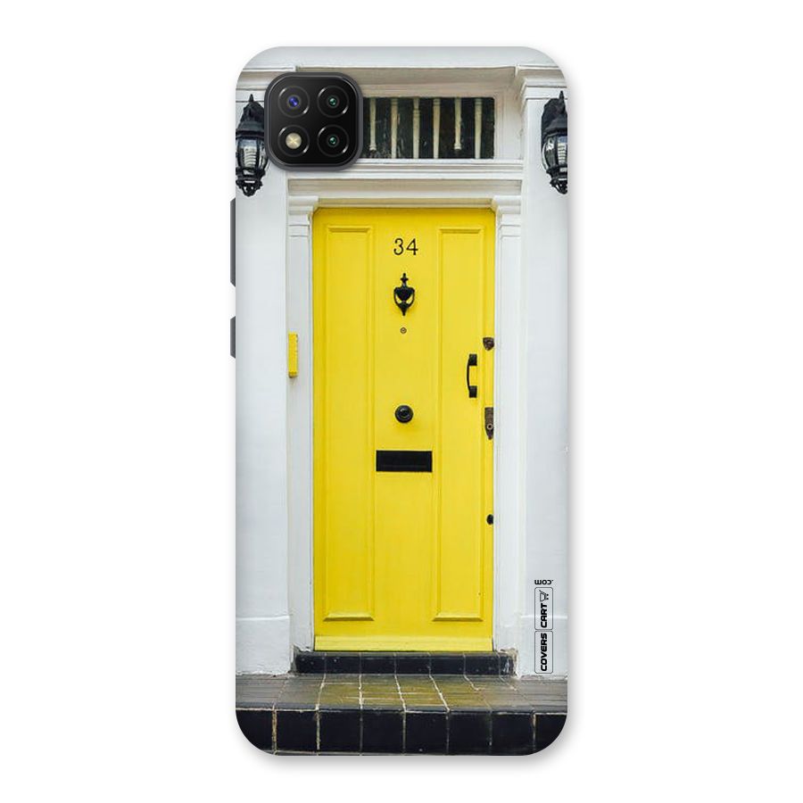 Yellow Door Back Case for Poco C3