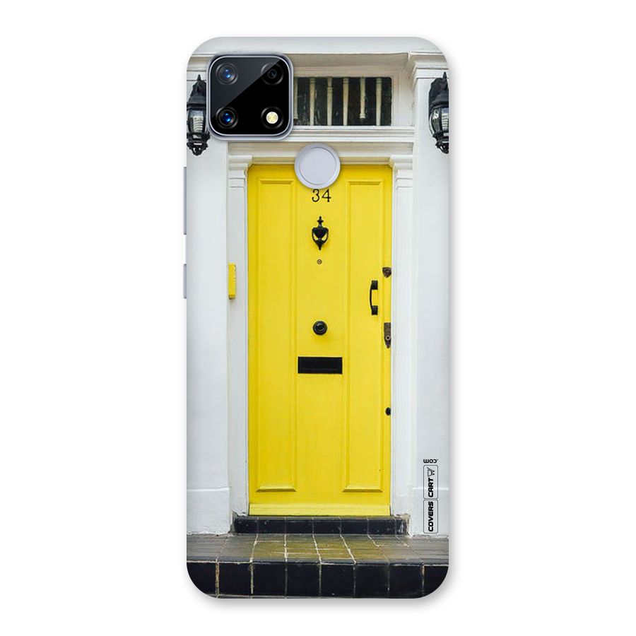 Yellow Door Back Case for Realme Narzo 20