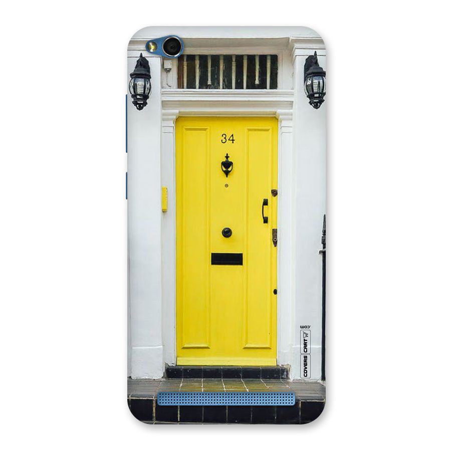 Yellow Door Back Case for Redmi 5A