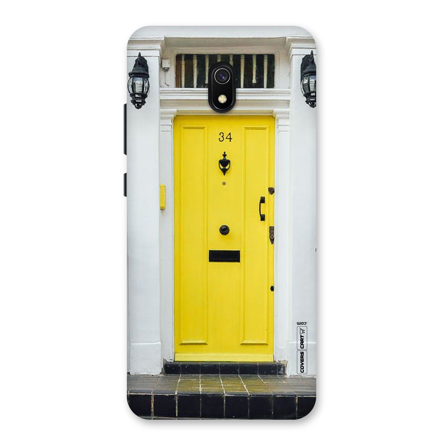 Yellow Door Back Case for Redmi 8A
