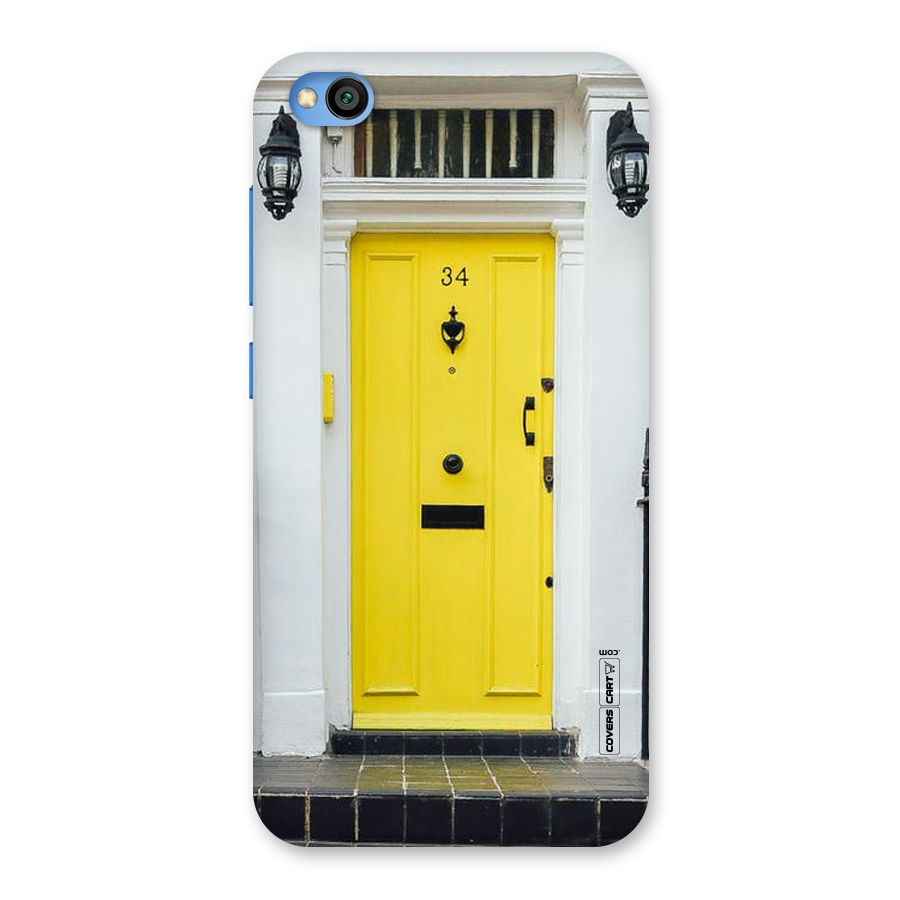 Yellow Door Back Case for Redmi Go