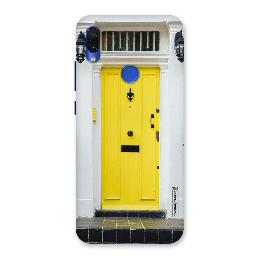 Yellow Door Back Case for Redmi Note 7S