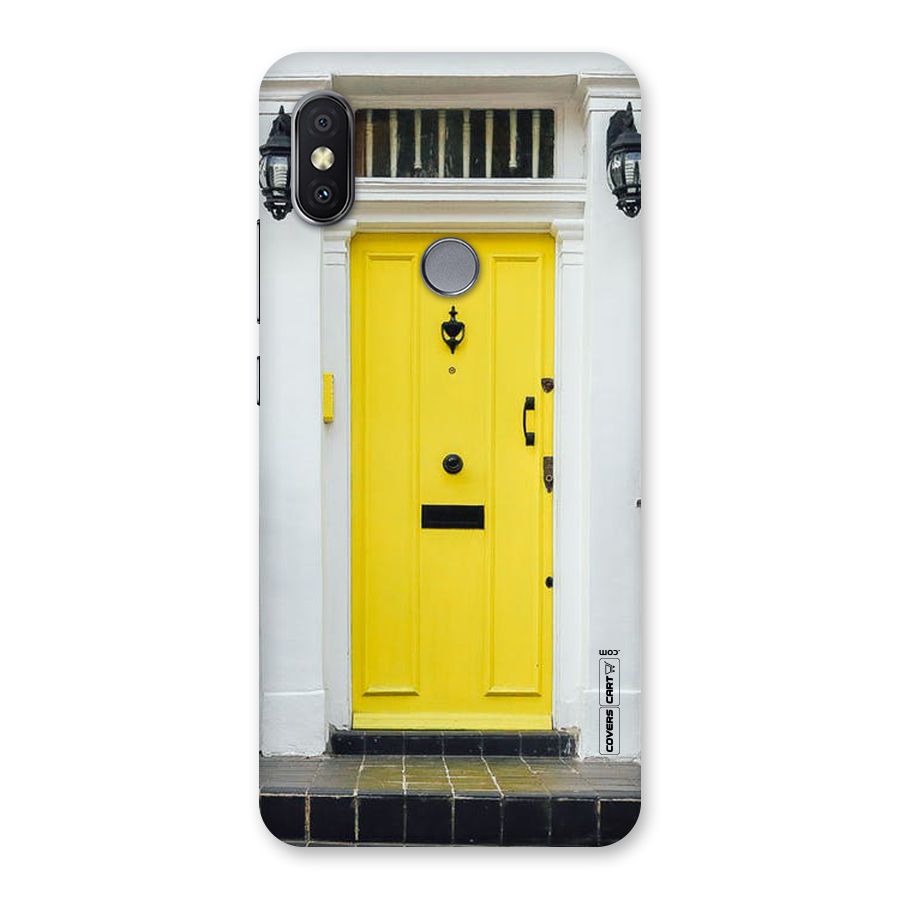 Yellow Door Back Case for Redmi Y2