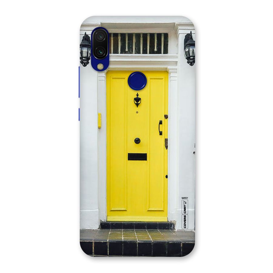 Yellow Door Back Case for Redmi Y3