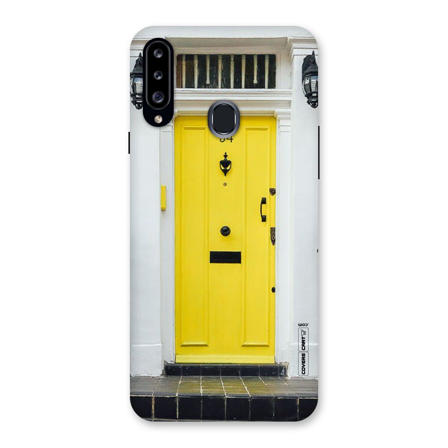 Yellow Door Back Case for Samsung Galaxy A20s